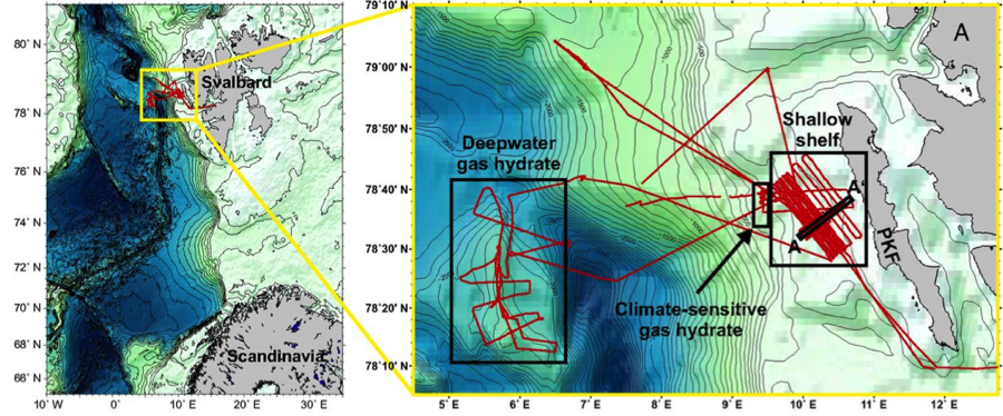 Carbon Dioxide In and Methane Out: the Surprising Chemistry of an Arctic Methane Seep Field