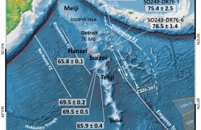 Seamounts Reveal Pacific Ocean Basin History